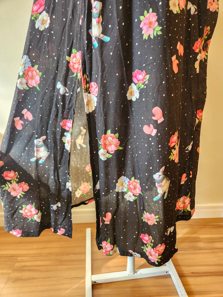 Vestido Antix Midi Passeio na Neve