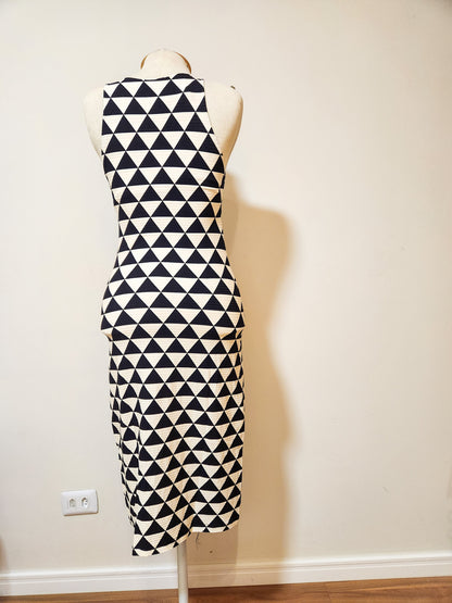 Vestido Farm Canelado Tambaqui