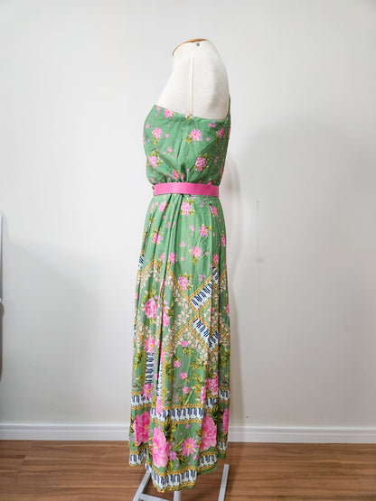 Vestido Antix Midi Clube das Flores
