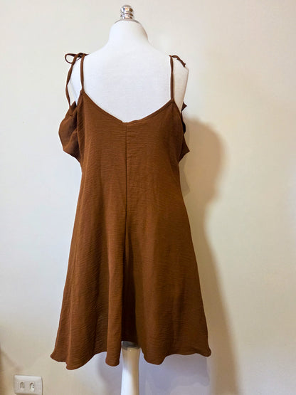 Conjunto Rosa Boneca Boho Marrom