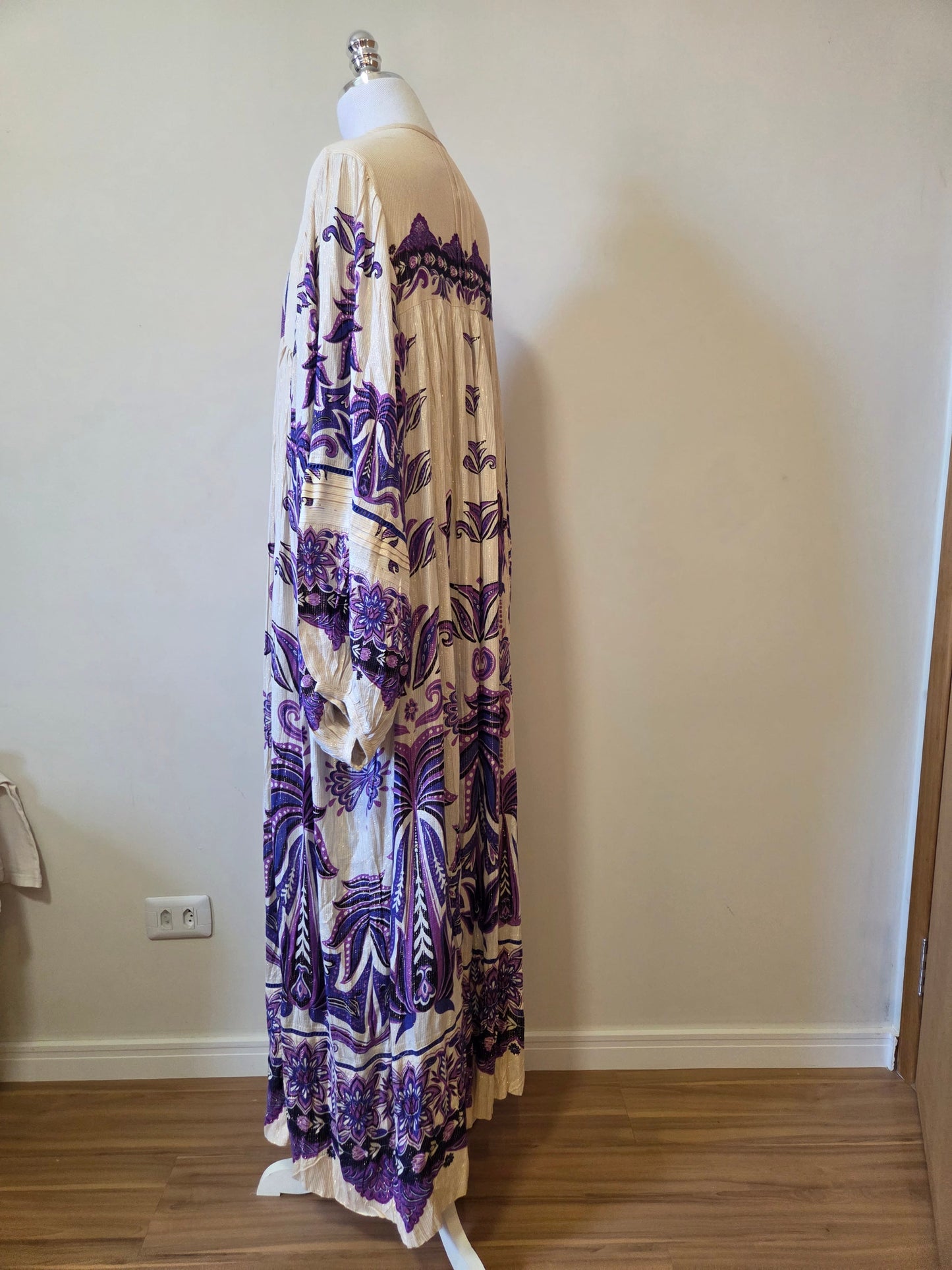 Vestido Farm Sevilha Fios de Lurex