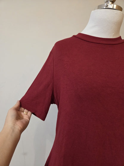 Blusinha Shein Bordô