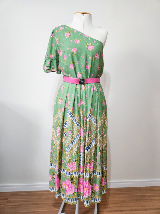 Vestido Antix Midi Clube das Flores