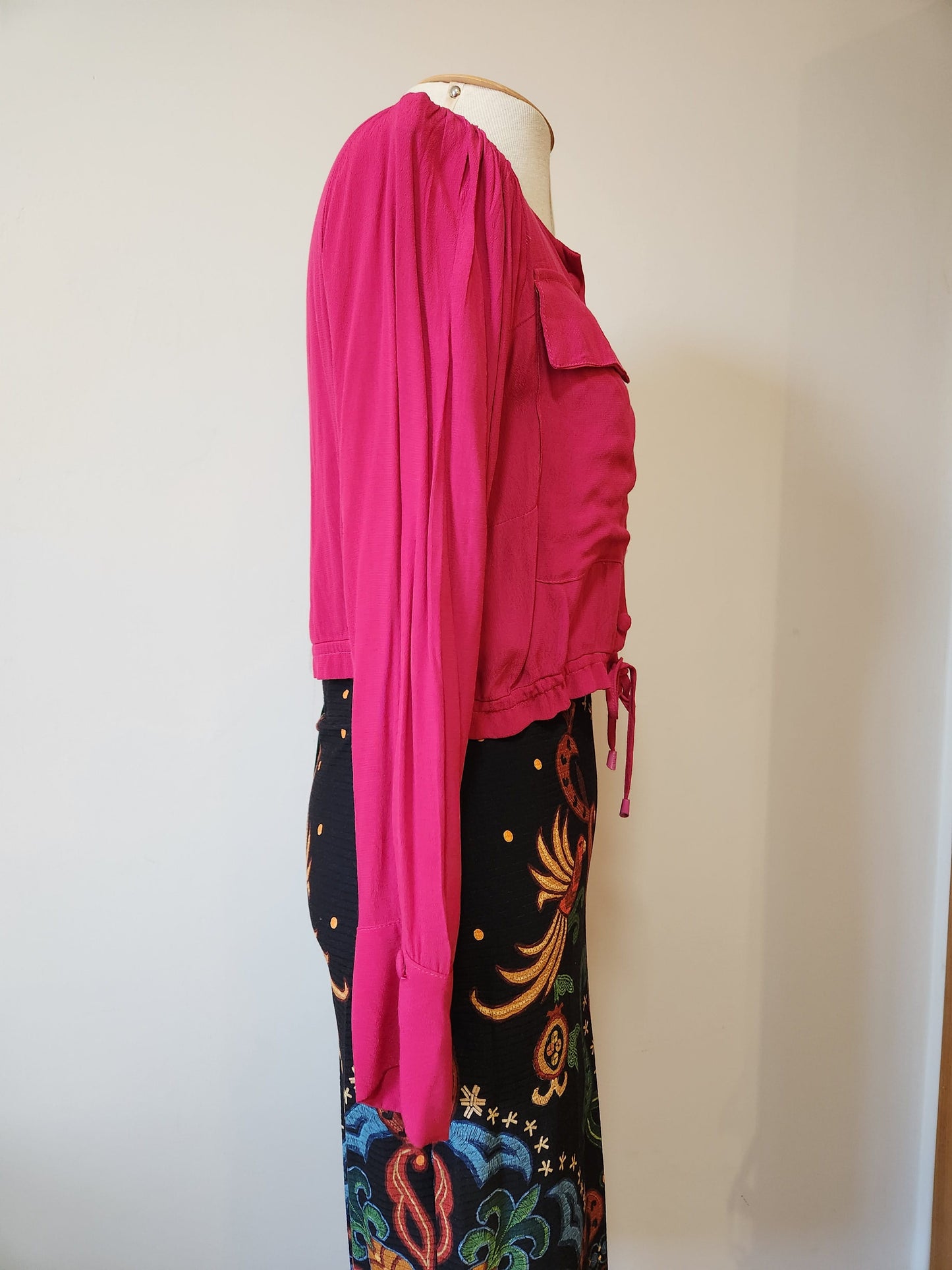 Camisa Farm Rosa Klim