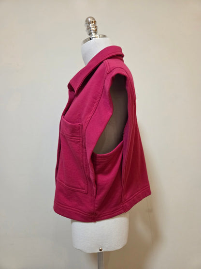 Blusinha / Colete Farm Rosa Klim