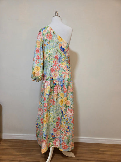 Vestido Farm Canteiro de Passarinho