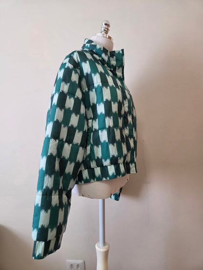 Jaqueta Puffer Maria Filó Estampa Cerda Figo
