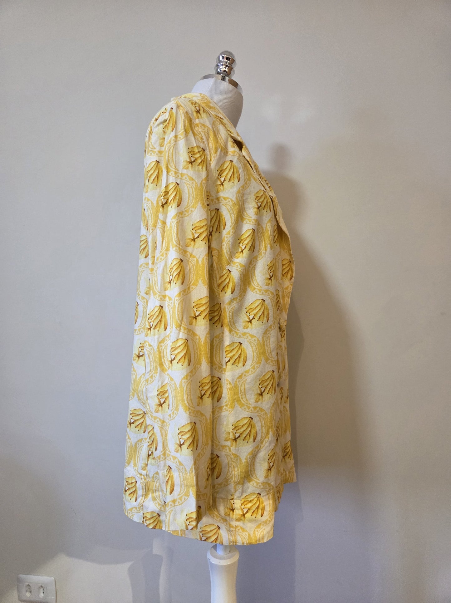 Blazer Farm Estampa Lembrança de Verão Bananas