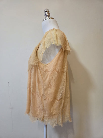 Blusinha Farm Rosinha com Renda