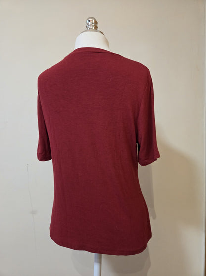 Blusinha Shein Bordô