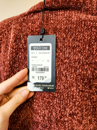 Blusa Youcom Tom de Chocolate