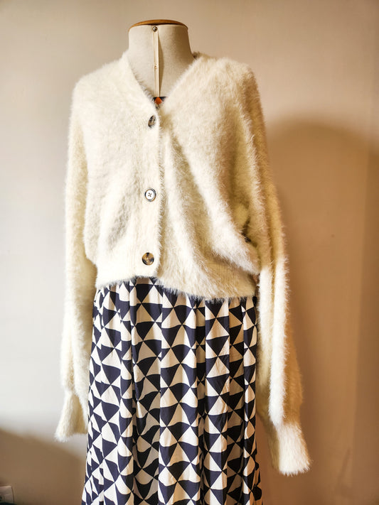 Casaco Farm Pelinhos Off White