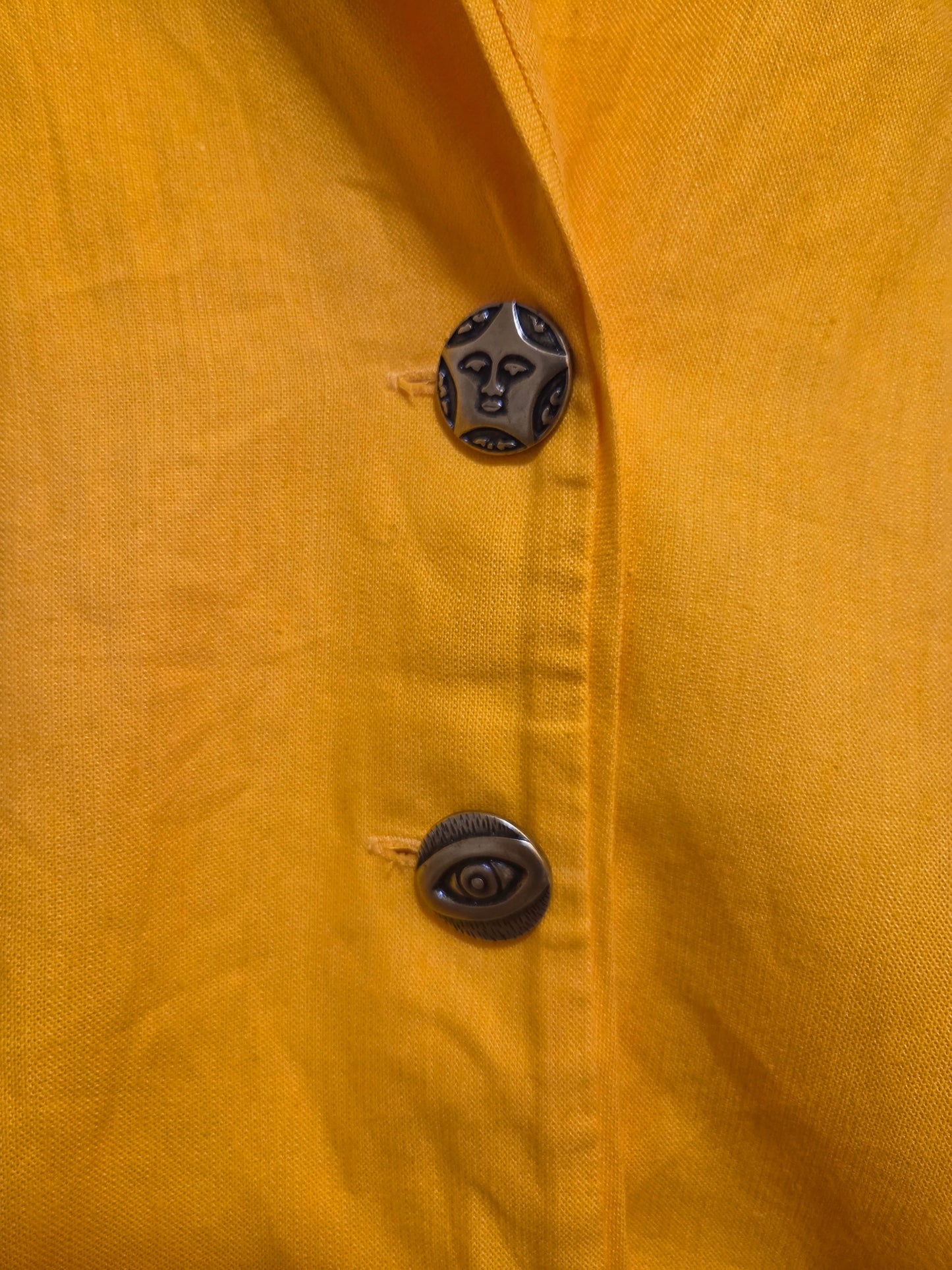 Blazer Farm Kimono Amarelo Nectarina