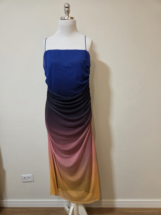 Vestido Farm Tule Degradê Latina