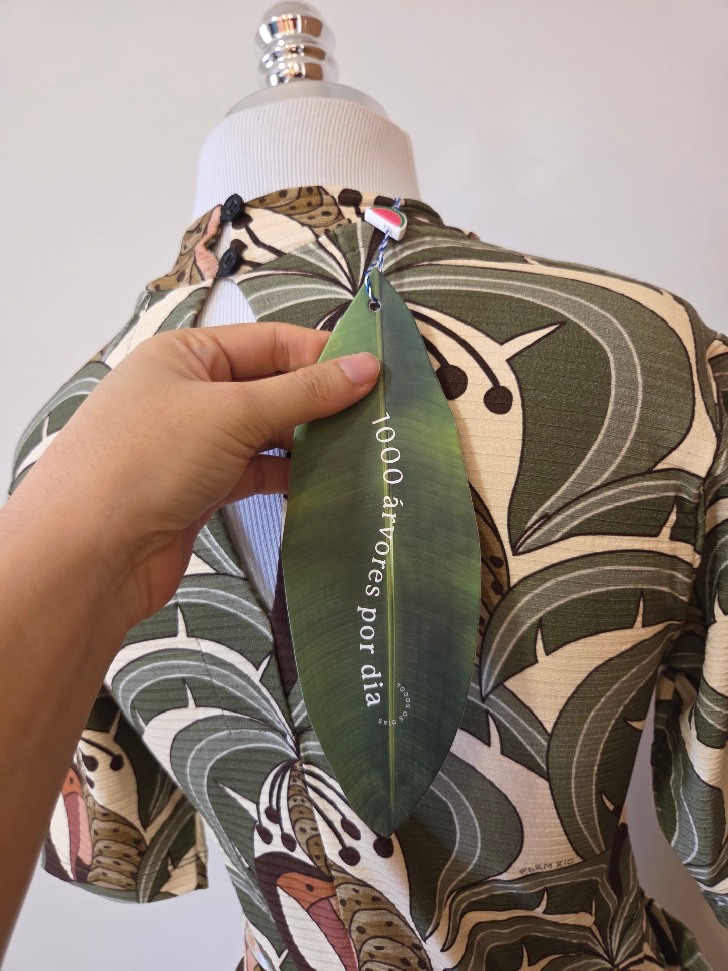 Conjunto Farm Blusinha e Saia Bananada de Tucano Verde