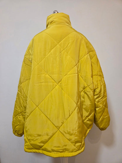 Blusa Hering Puffer Mostarda Oversized