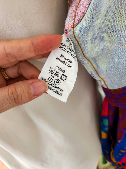 Blazer Farm Estampa Jaquitas Curto