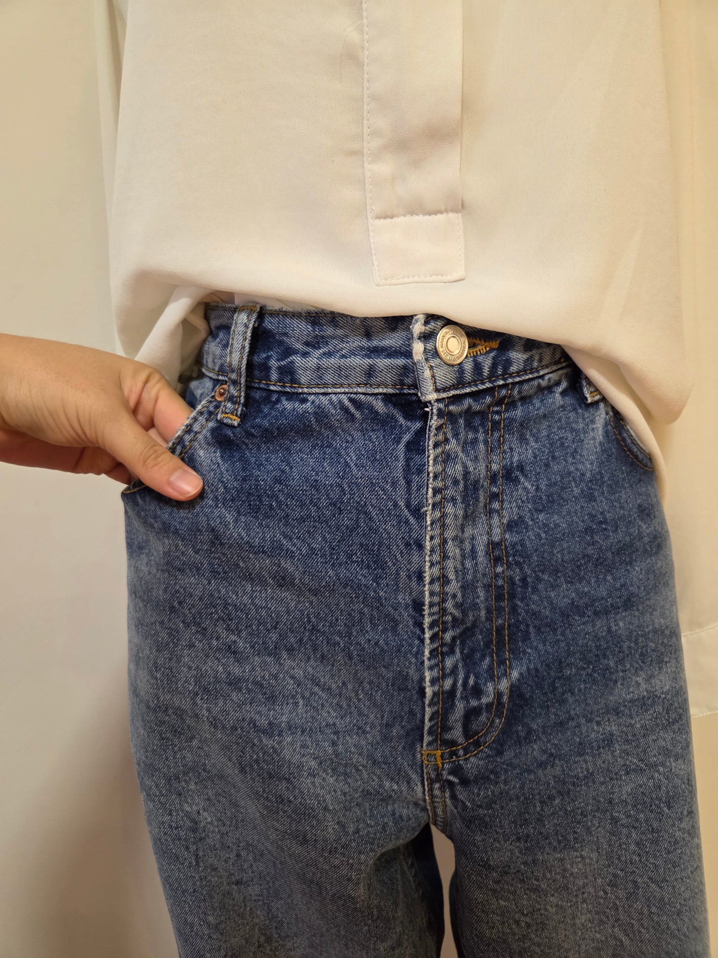 Calça Jeans Zara Azul