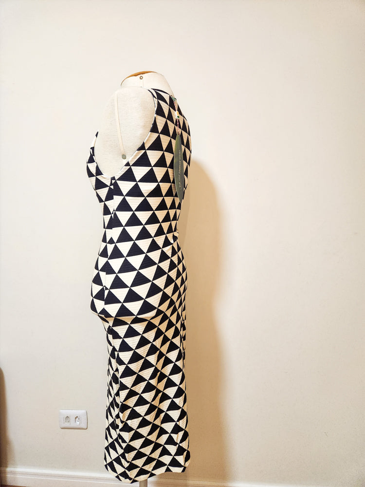 Vestido Farm Canelado Tambaqui