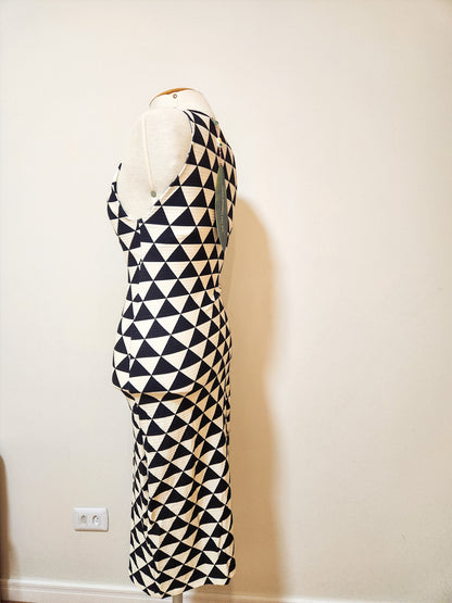 Vestido Farm Canelado Tambaqui