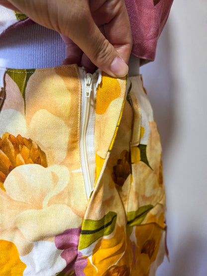 Conjunto Farm Cropped e Saia Chita Bella