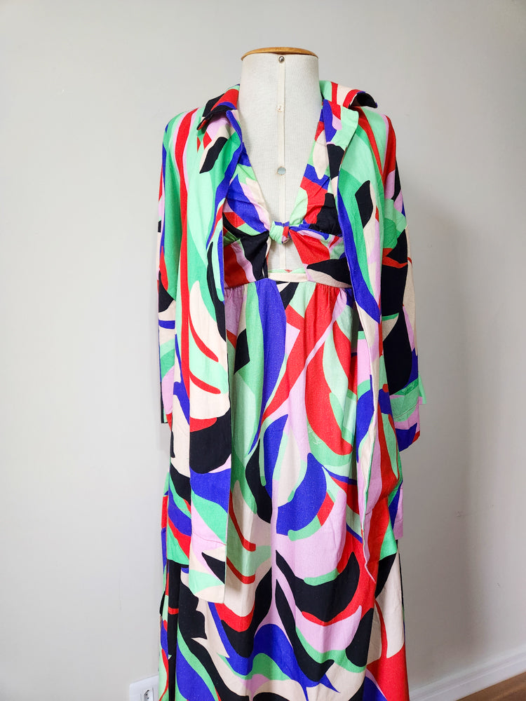 Kimono Farm Folhagens Frescas