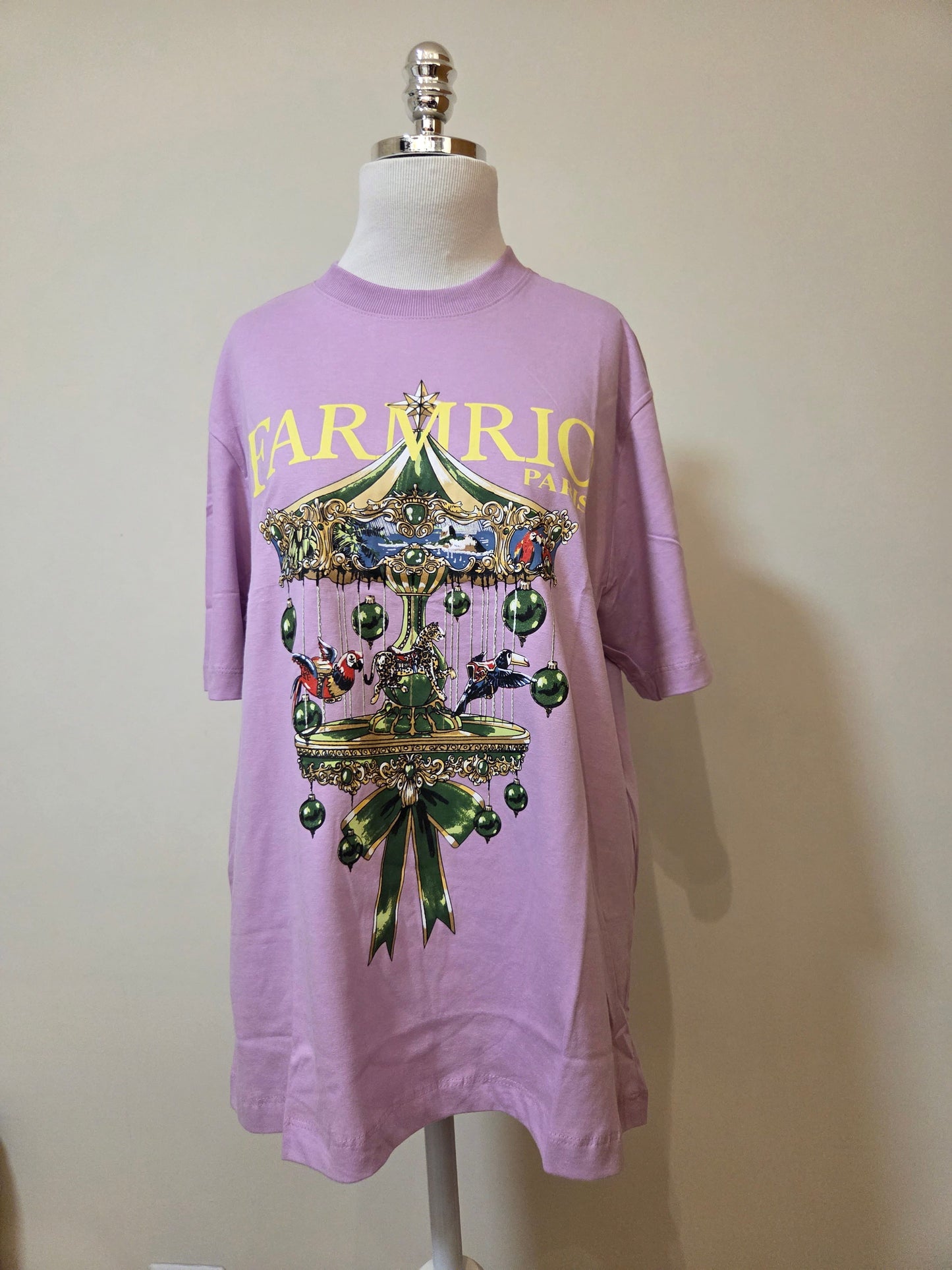 Camiseta Farm Circo Paris - Modelagem Média