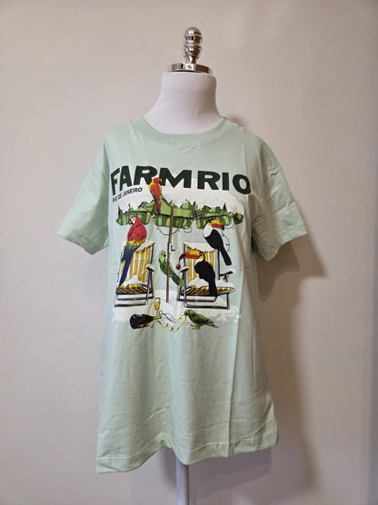 Camiseta Farm Zero a Quarenta Graus Verde