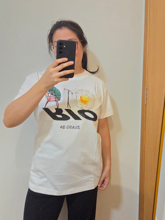Camiseta Farm Ovo Frito 40 graus