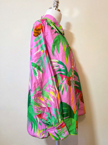 Camisa Farm Coqueiral Rosa