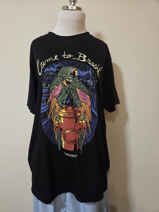 Camiseta Farm Estampa Come to Brasil