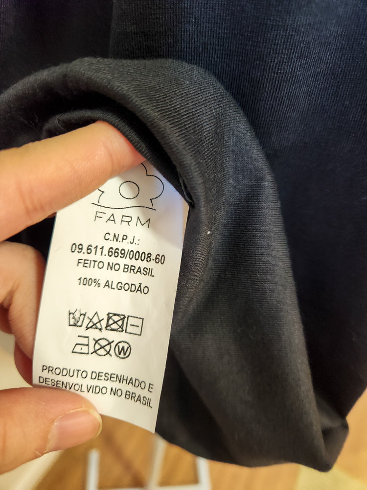 Camiseta Farm Rio de Janeiro Preta