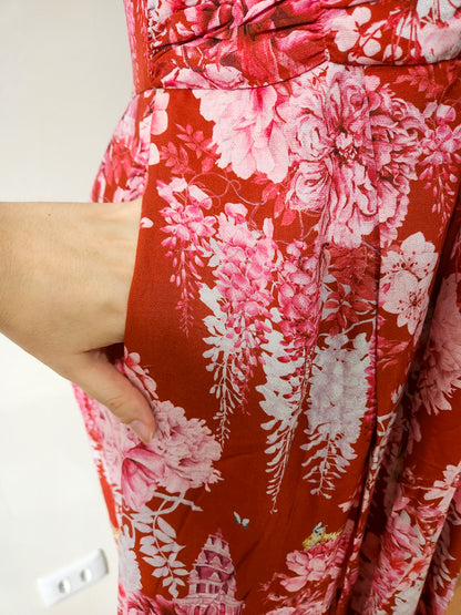 Vestido Antix Curto Estampa Passeio do Tigre
