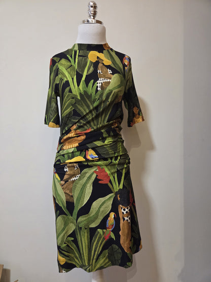 Vestido Farm Curto Beleza Tropical