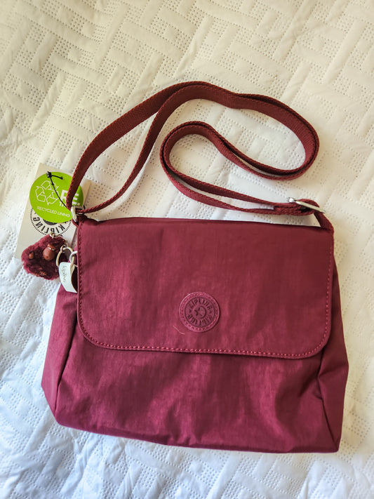Bolsa Kipling Tiracolo Merlot