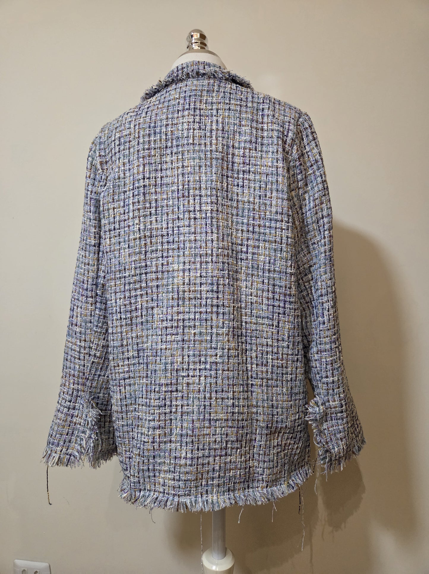 Blazer Iolanda Tweed Tons de Lilás