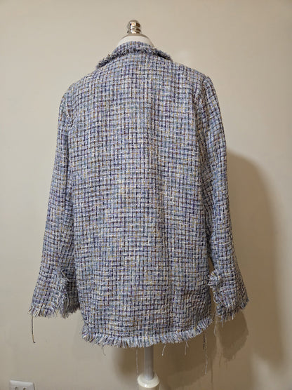 Blazer Iolanda Tweed Tons de Lilás