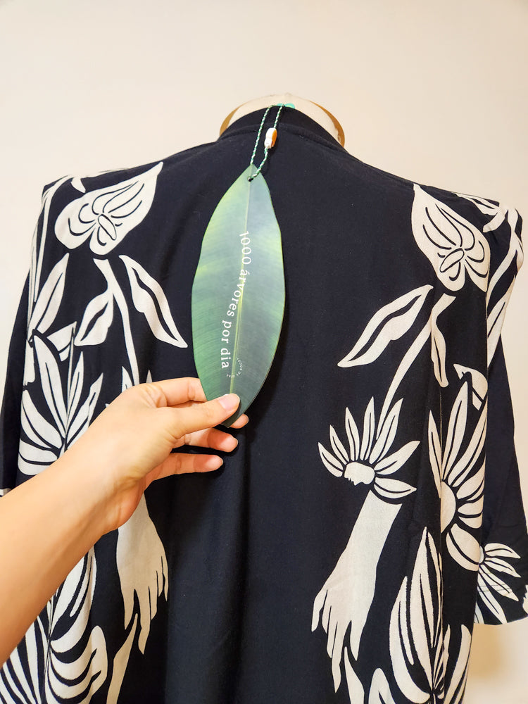 Vestido Farm Curto Tropical Surreal