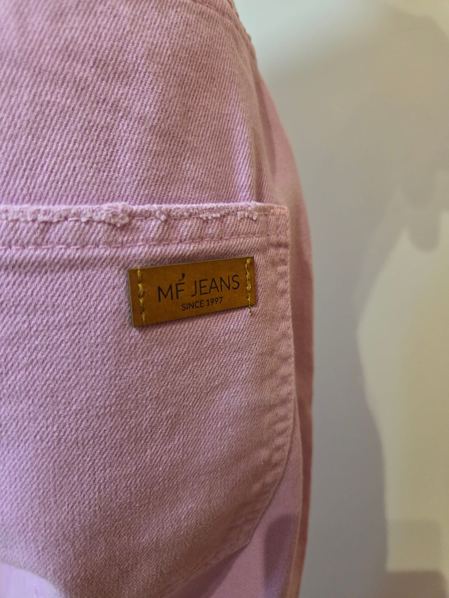Calça Sarja Maria Filó Mini Flare | Lavanda