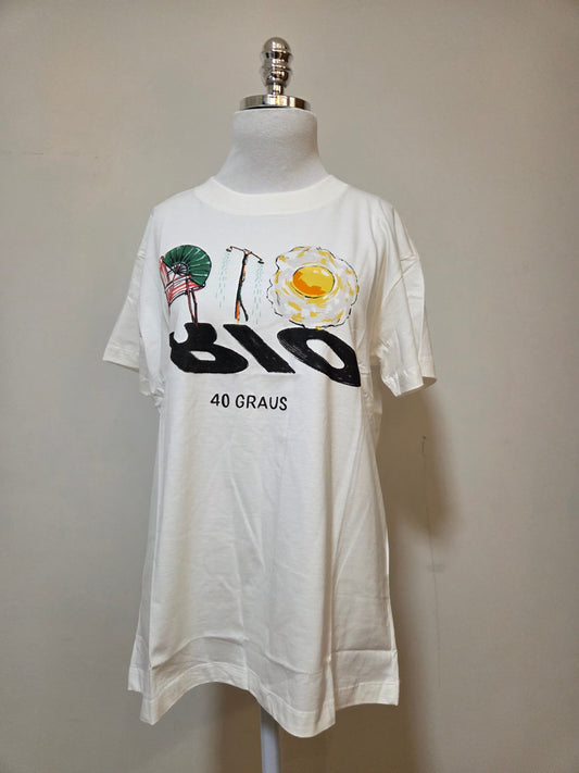Camiseta Farm Ovo Frito 40 graus