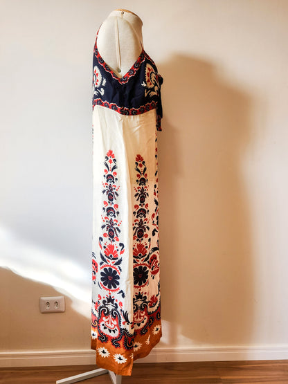 Vestido Farm Midi Tapete de Flor