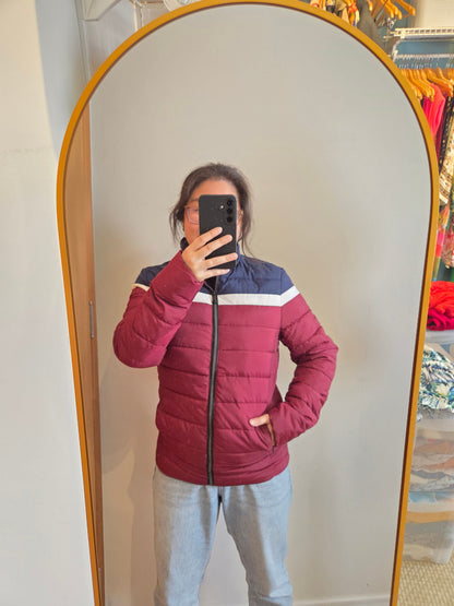 Casaco Puffer Tricolor