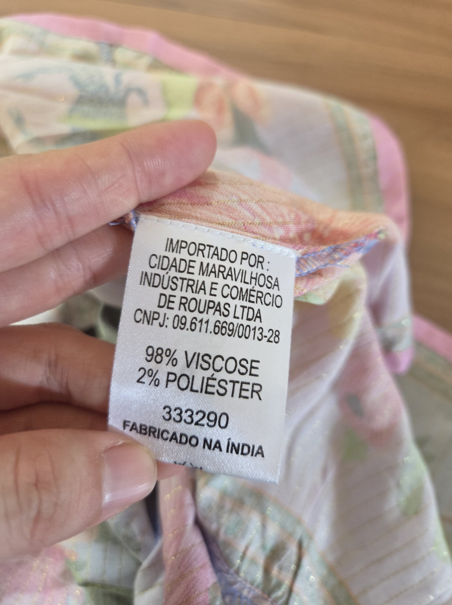 Vestido Farm Curto Maralina Lilás Azaléia