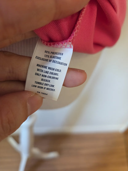 Blusa Abercrombie Rosa Fitness