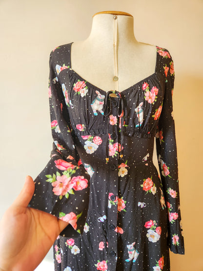Vestido Antix Midi Passeio na Neve