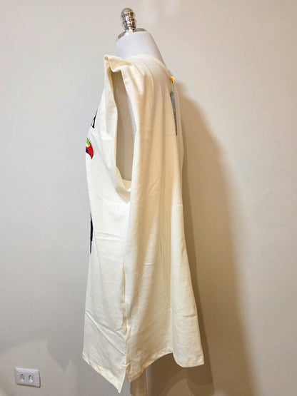 Vestido Farm Muscle Tee Estampa Amazônia