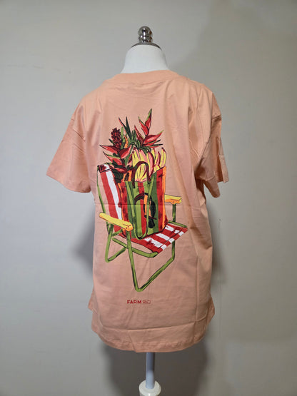 Camiseta Farm Cadeira de Praia
