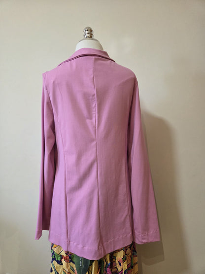 Blazer Maria Filó Rosa Begônia