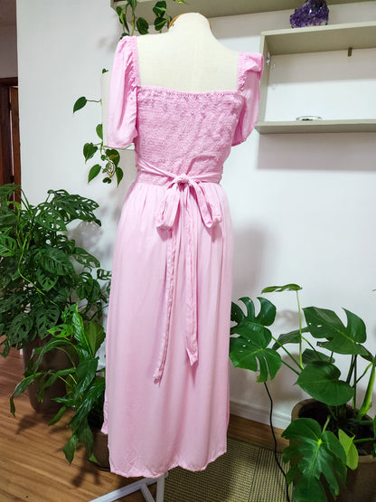 Vestido Antix Rosa Claro 2 em 1