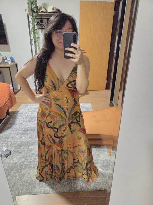 Vestido Farm Festa no Cerrado